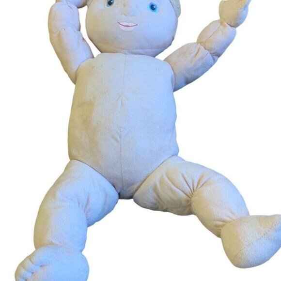 IKEA Doll Lekkamrat White Caucasian Blonde Hair Soft Jointed Plush Stuffed Toy - Picture 3 of 5